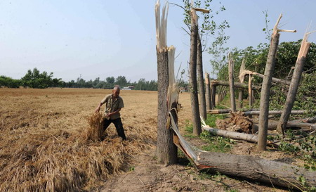 Storm leaves 22 dead in central China