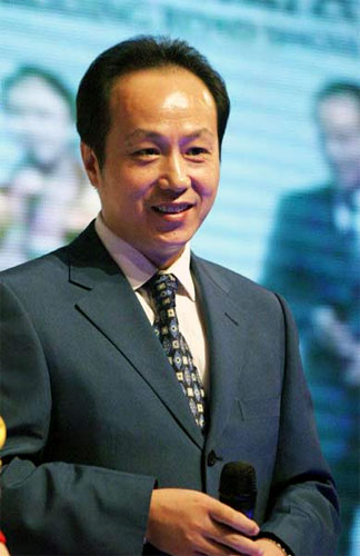 A file photo of CCTV broadcaster Luo Jing 