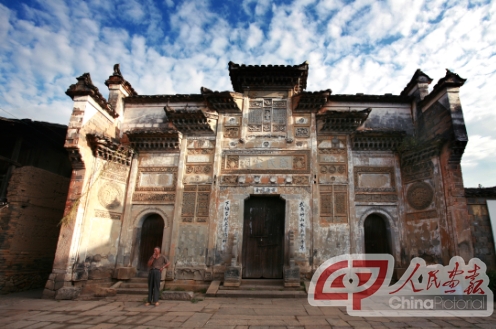 Zou’s Ancestral Temple, a brick-and-wooden structure built in 1790.