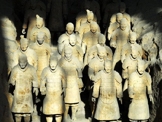 Archaeologists will begin a third phase of excavation at the famous terracotta army site on June 13. This is a 200-sq m patch in the north-central part of the No 1 pit, the largest among three pits at the site. [CFP]