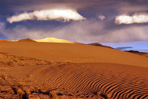 File photo: Desert in Tibet