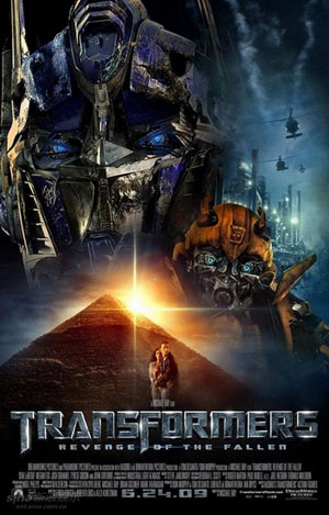A poster of 'Transformers: Revenge of the Fallen'