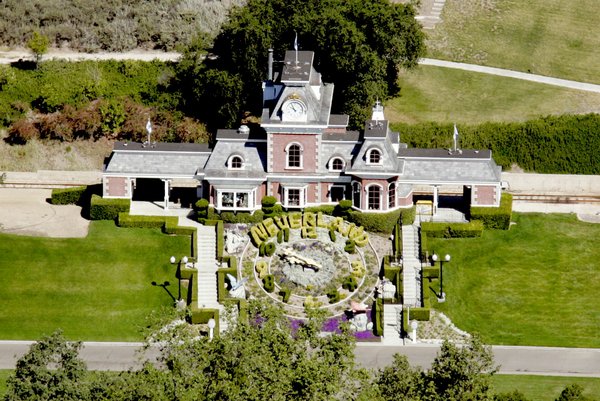 Michael Jackson's ranch in Neverland in Los Olivos, California in 2008