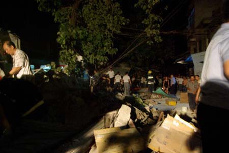 Two passenger trains collided in central China Monday morning, leaving at least three people dead and 60 injured June 29, 2009.