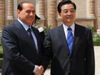 President Hu meets Italian PM on bilateral ties