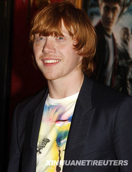 Rupert Grint. [Xinhua]