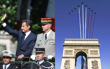 France celebrated its National Day on Tuesday.