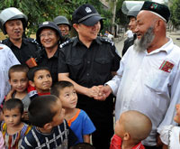 Peaceful and harmonious life resumes in Xinjiang