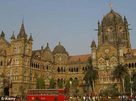 Colonial masterpiece: The Victoria Terminus in Mumbai has been