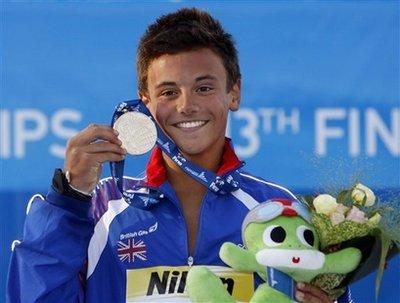 tom daley rome. 15 year old Tom Daley