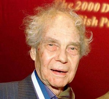 Choreographer Merce Cunningham after receiving the 2000 Dorothy and Lillian Gish Prize in New York. 