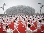 40 thousand Taichi performers at the Bird's Nest