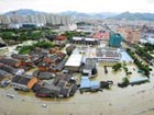 Typhoon Morakot causes massive floods and landslides in Zhejiang
