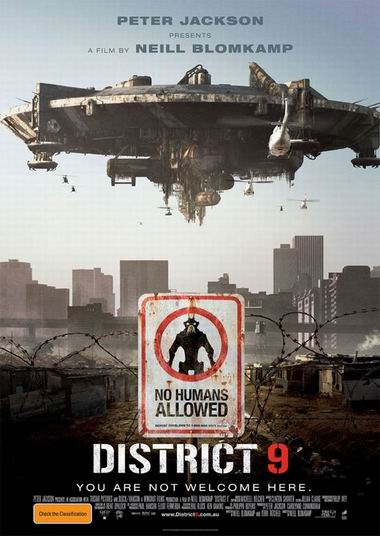 A poster of &apos;District 9&apos; 