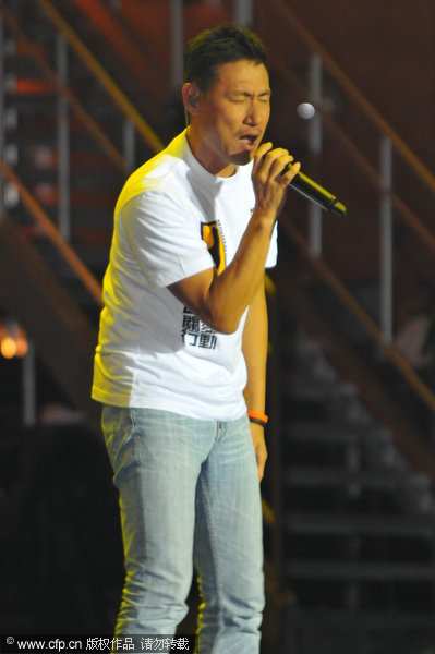 Famous Hong Kong singer Jacky Cheung