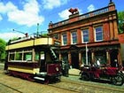 Back to 1940s: Crich Tramway Village revives old fashion