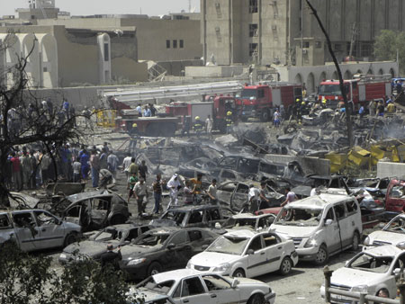 A terror group responsible for Wednesday's deadly attacks against Iraqi ministries in Baghdad was arrested, Baghdad Operation Command said.