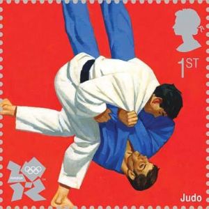 The judo image was drawn by Paul Slater.[cctv.com]