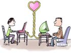 Web romance gaining popularity