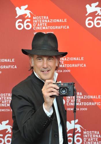 Cinematographer Ed Lachman poses on the presentation of film 'Life During Wartime' during the 66th Venice International Film Festival at Venice Lido, Italy, on Sept. 3, 2009.