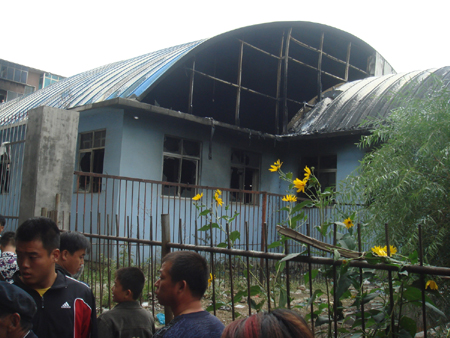 吉林梅河口市农贸市场发生火灾 死亡9人受伤6人