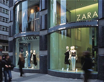 The first flagship shop of Zara opened in Shanghai in 2006. Chinese people could buy the latest fashion at the same time as the rest of the world.