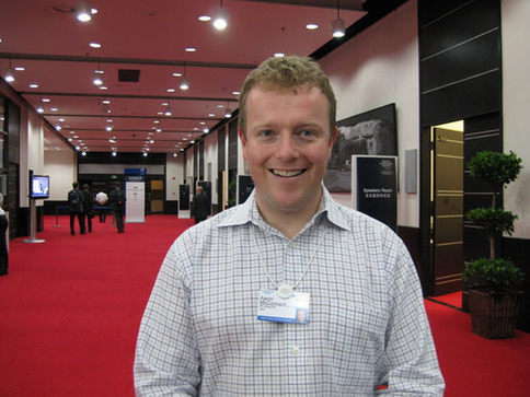 Aaron McCormack,CEO of British Telecommunications plc (BT) [Catherine Guo / China.org.cn]