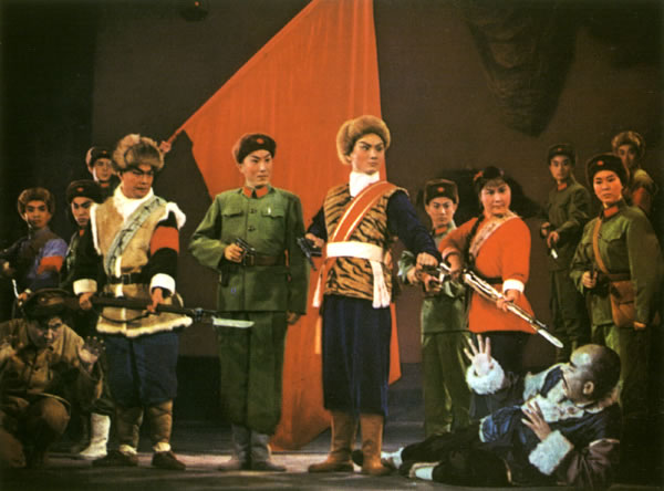 Eight model operas were the only dramas available from the 1960s to 1970s.