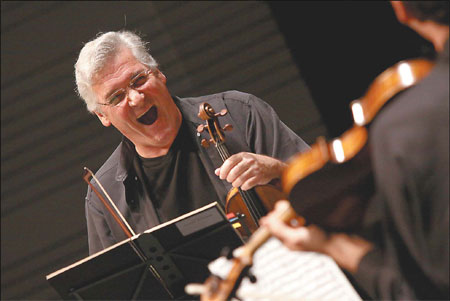 Educational programs will be a lynchpin of this year's Beijing Music Festival. Master classes by big-name virtuosos, such as violinist Pinchas Zukerman, are open to the public.