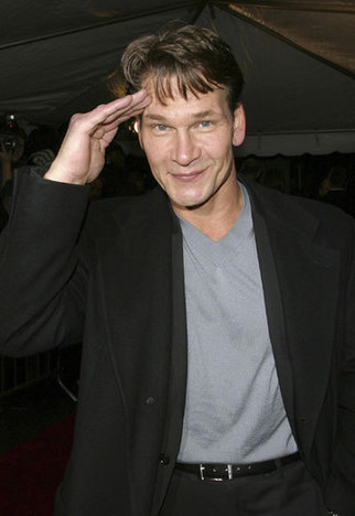Actor Patrick Swayze arrives for the World Premiere of the film, 'Mona Lisa Smile,' in New York, in this December 10, 2003 file photo. Swayze, who went from Broadway dancer to Hollywood star in box-office hits like 'Dirty Dancing' and 'Ghost,' died on September 14, 2009, after battling pancreatic cancer for almost two years, U.S. media reports said.