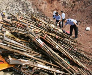 53,000 guns confiscated as National Day celebration nears