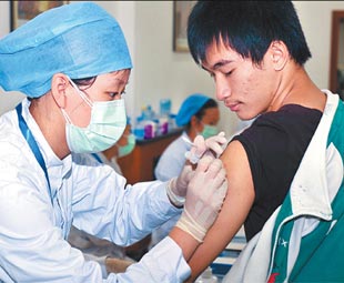 Beijing starts A/H1N1 flu vaccinations