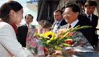 Hu arrives in US for UN meetings, G20 summit