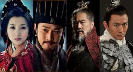 Four leading roles in TV drama 'Three Kingdoms'