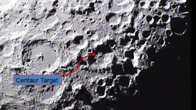 NASA acquires data after moon crash