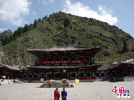 Tianchi is a lake in Xinjiang, China. The name literally means 'Heaven Lake' or 'Heavenly Lake' (in Mandarin Chinese) and can refer to several lakes in China and Taiwan. This Tianchi lies on the north side of Bogda Peak of Tianshan Mountains, about 40 km east of Fukang County and 110 km east of Urumqi, in China. (Bogda is a Mongolian word, meaning 'God'.) Formerly known as Yaochi (Jade Lake), it was named Tianchi by Mingliang in 1783, the Qing Dynasty Commander of Urumqi Command.[Photo by Wu Aifeng] 