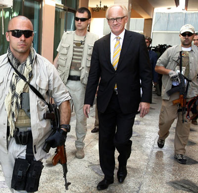 The top UN envoy in Afghanistan Kai Eide Sunday said there was 