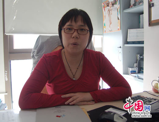 EL AL's China regional manager Helen Huang 