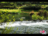 Wuyuan, known as the 'most beautiful countryside in China,' is home to at least 50 old villages.Wuyuan lies in the center of the 'tourist golden triangle' formed by the Yellow Mountain (Anhui Province), Mt. Lushan, and Jingdezhen, China's 'Porcelain Capital.' (Jiangxi Province). [Photo by Chen Yan]