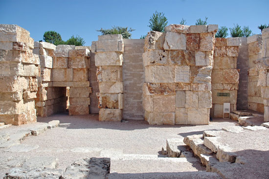 The Valley of the Communities at Yad Vashem. This 2.5-acre labyrinth, dug out of the natural bedrock, roughly corresponds to the geographic arrangement of the map of Europe and North Africa. Engraved on the walls that rise above 30 feet are the names of the thousands of Jewish communities destroyed and decimated during the Holocaust. 