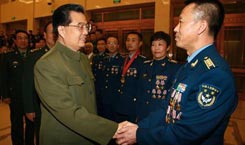 President Hu calls for new chapter for PLA air force