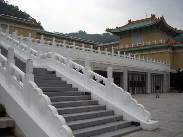 The Taipei Museum Palace is totally different from the Beijing Museum Palace. [Photo: CRIENGLISH.com] 