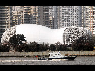 With the progress of construction, pavilions at Shanghai 2010 World Expo in various shapes are unveiled in succession. It is reported that the whole park will be basically completed at the end of this year.[sina.com.cn]