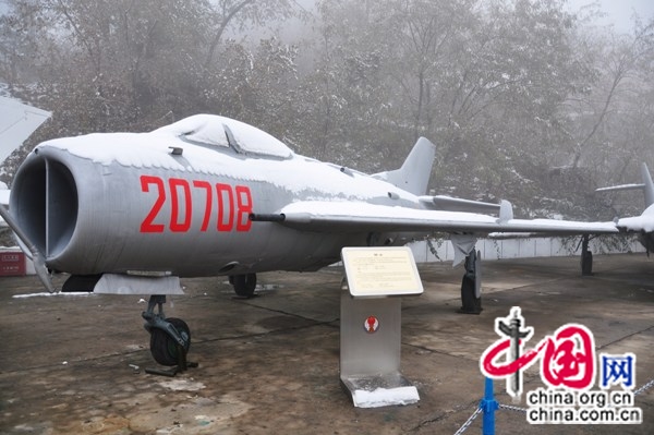 The Chinese J-6 fighter jet was modelled on the Soviet MiG-19 [Maverick Chen / China.org.cn]