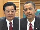 Hu Jintao holds talks with Barack Obama