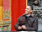 Obama tours Forbidden City
