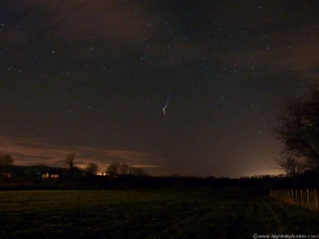 Leonid meteor shower around the world