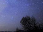 Stargazers view early meteor shower