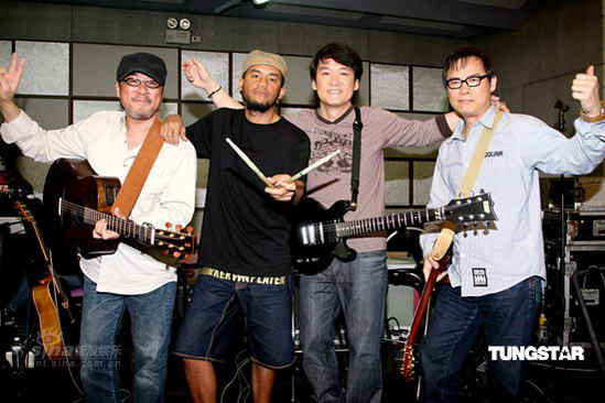 From left to right: Jonathan Lee Chung-shan, Chang Chen-yue, Emil Chau Wa-kin and Lo Ta-you