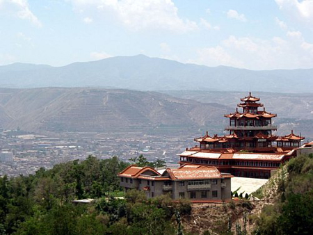 Photo shows a view of the Ta'er Monastery in Qinghai Province. (Photo: Global Times)